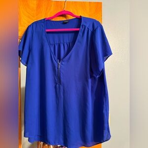 Torrid electric blue size 2